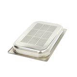 Maxima  Gastronorm Container - 1/1 GN - 6,5cm Deep - Stainless Steel - Perforated  - 09367602