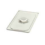 Maxima Gastronorm-Deckel - 1/3 GN - Edelstahl - 09367752