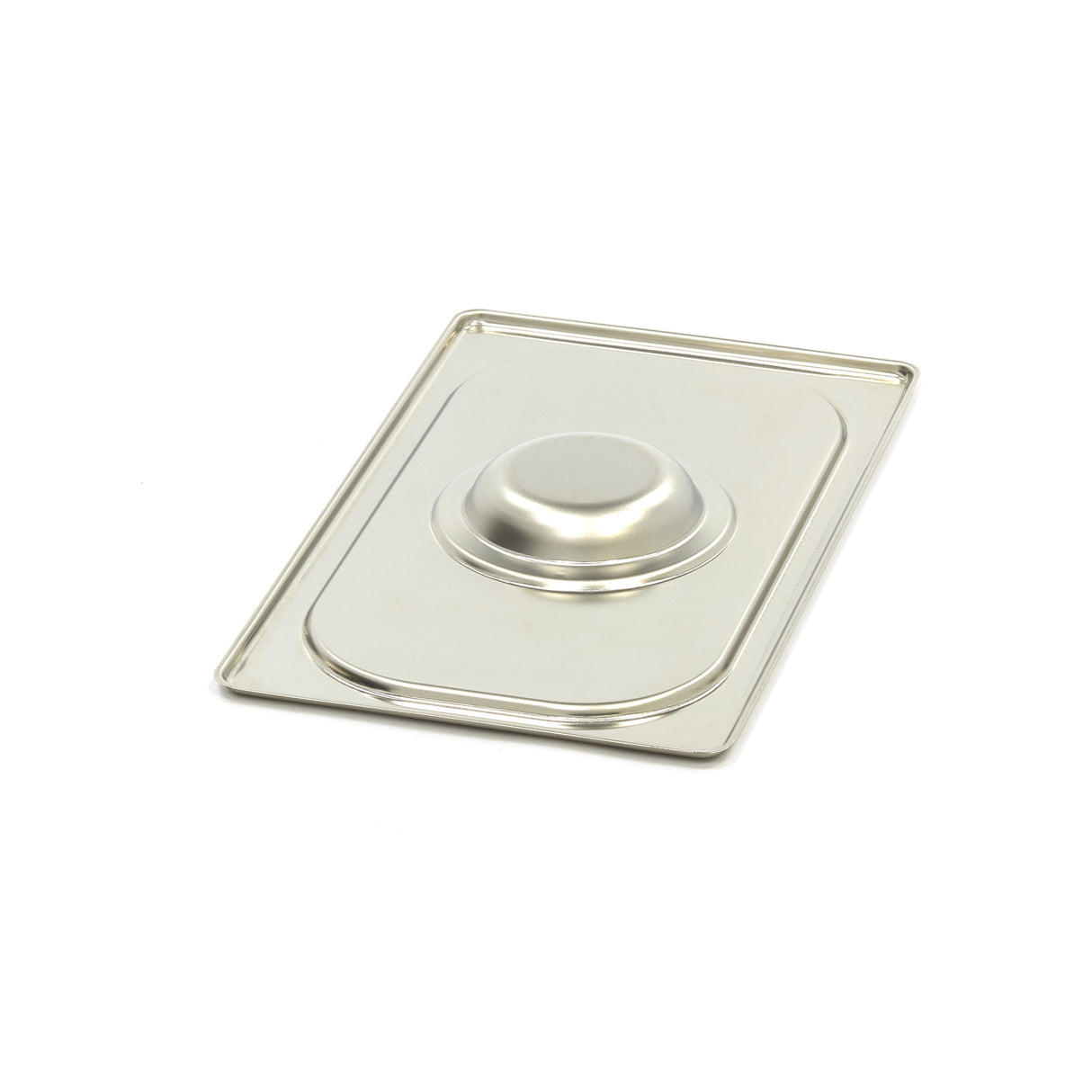 Maxima Gastronorm-Deckel - 1/4 GN - Edelstahl - 09367753