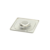 Maxima Gastronorm-Deckel - 1/6 GN - Edelstahl - 09367755