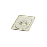 Maxima Gastronorm-Deckel - 1/9 GN - Edelstahl - 09367756