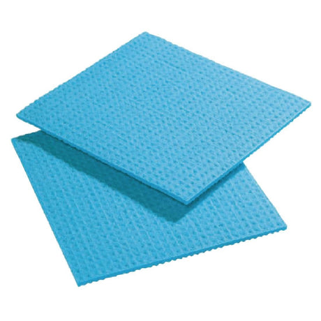 Spontex Spongyl Blue (Pack of 10) - F957 Scourers & Sponges Spontex