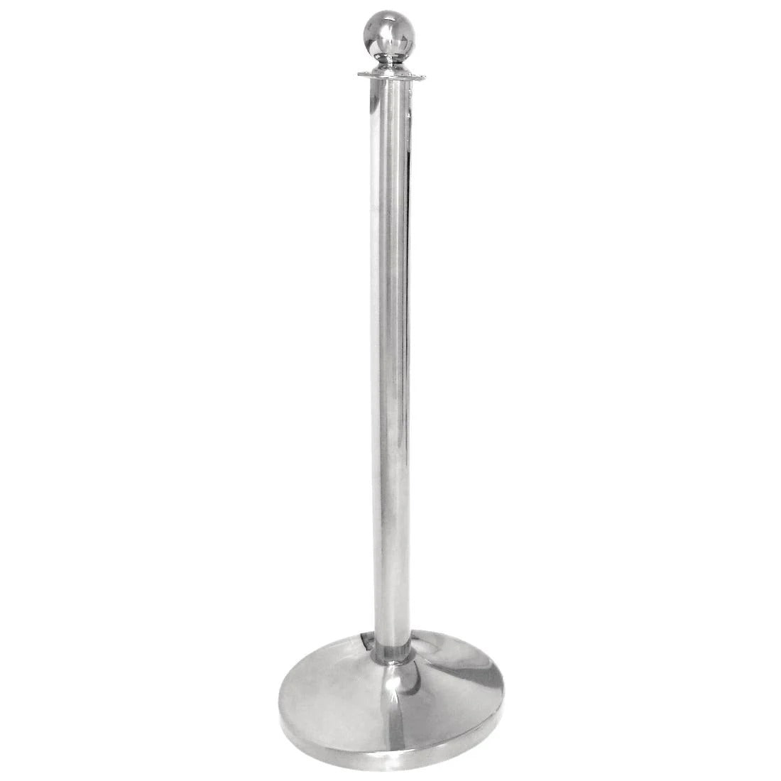 Stainless Steel Ball Top Barrier Post - S651 Bolero Barrier Systems Bolero