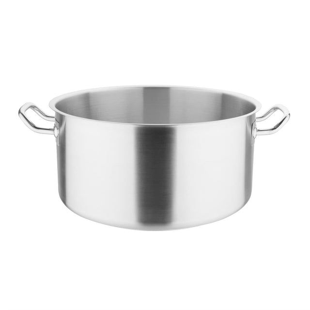 Vogue Stainless Steel Stew Pan 36cm - T088  Vogue