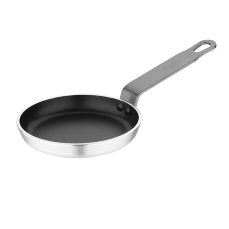 Vogue Aluminium Non-Stick Teflon Blinis Pan 12cm - T358  Vogue