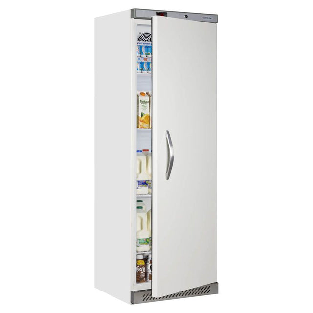 Tefcold Single Door Upright Storage Fridge White - UR400 Refrigeration Uprights - Single Door Tefcold