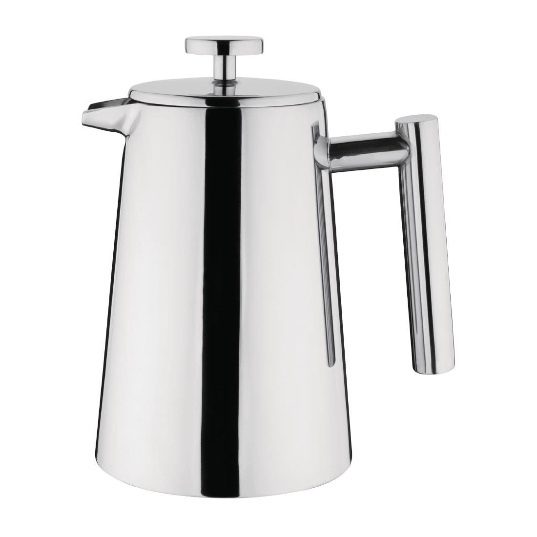 Olympia Insulated Art Deco Stainless Steel Cafetiere 6 Cup - U073  Olympia