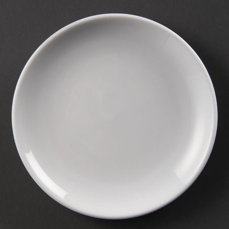 Olympia Whiteware Coupe Plates 180mm (Pack of 12) - U076  Olympia