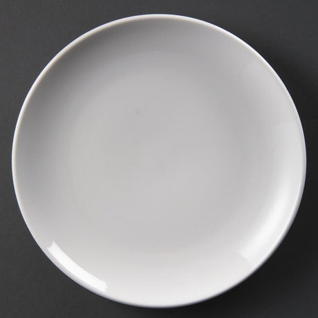 Olympia Whiteware Coupe Plates 230mm (Pack of 12) - U078  Olympia