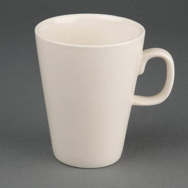 Olympia Ivory Latte Mugs 284ml 10oz (Pack of 12) - U115  Olympia