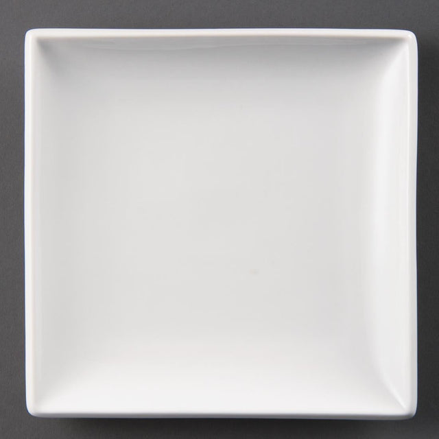 Olympia Whiteware Square Plates 240mm (Pack of 12) - U155  Olympia