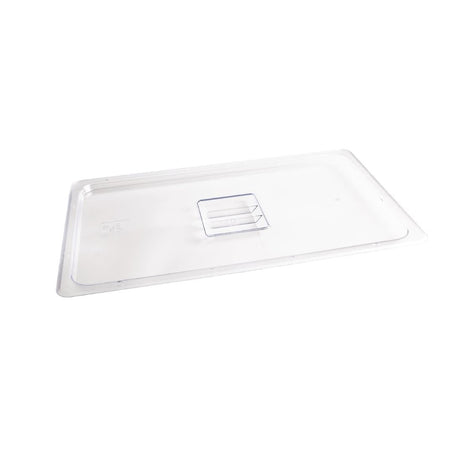 Vogue Polycarbonate 1/1 Gastronorm Lid Clear - U244  Vogue