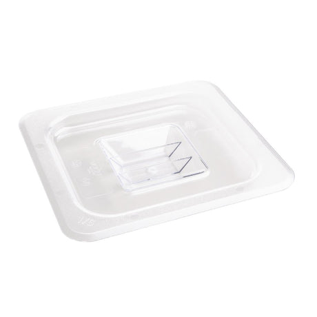 Vogue Polycarbonate 1/6 Gastronorm Lid Clear - U248  Vogue