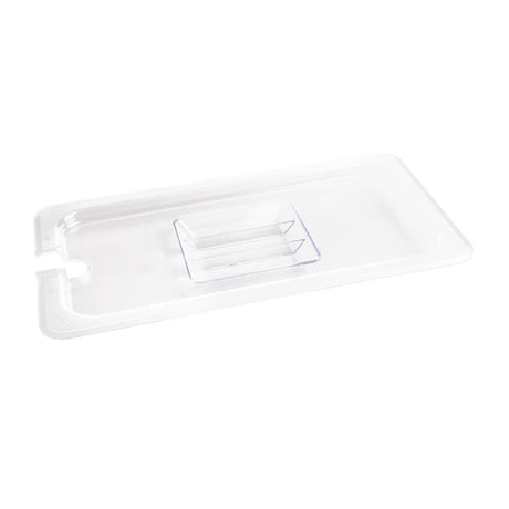 Vogue Polycarbonate 1/3 Gastronorm Lid Notched - U252  Vogue