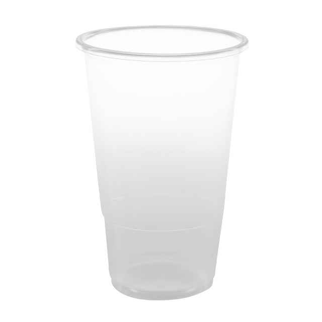 eGreen Flexy-Glass Recyclable Half Pint To Line UKCA CE Marked 284ml (Pack of 1000) - U364  eGreen