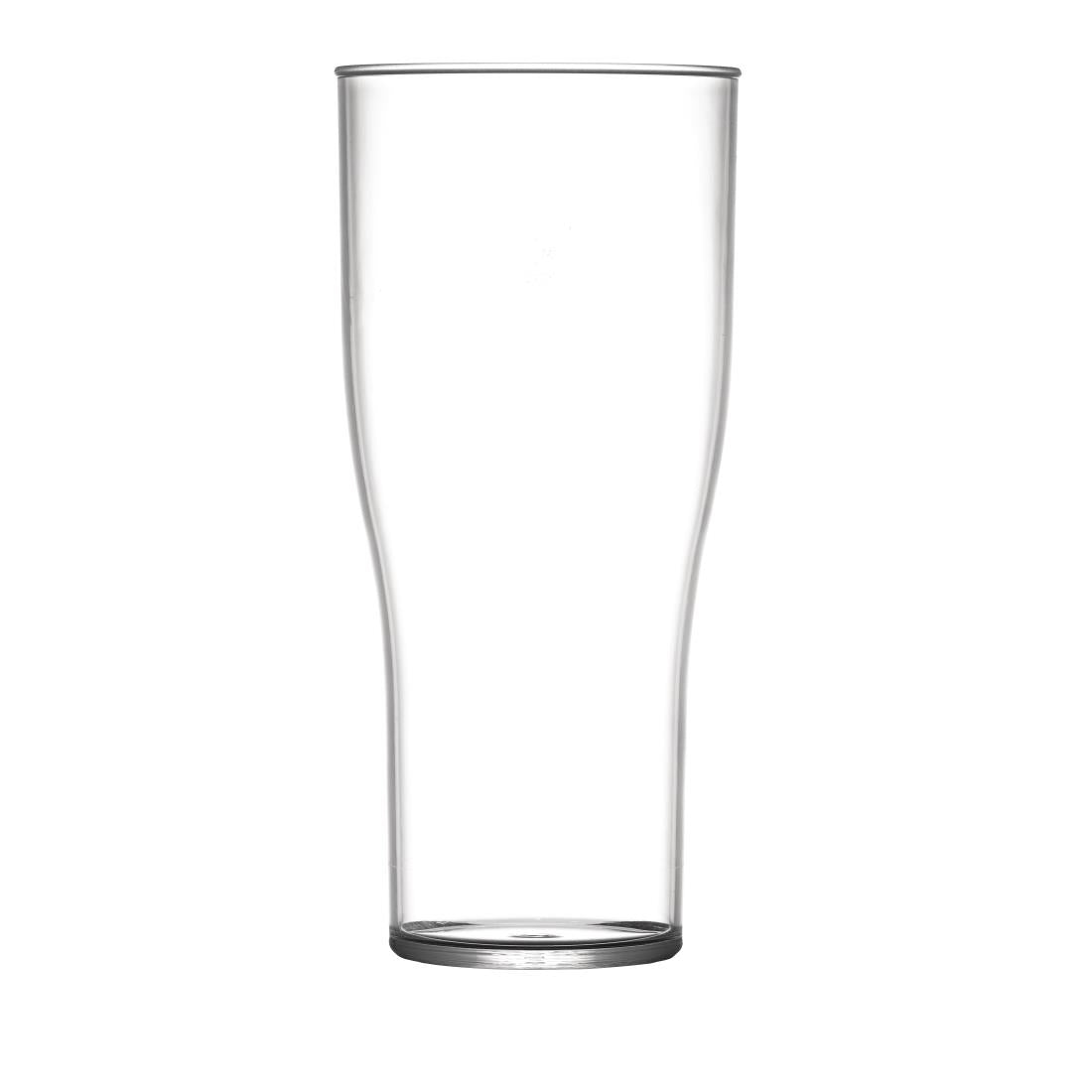 BBP Polycarbonate Nucleated Pint Glasses CE Marked (Pack of 48) - U403  BBP