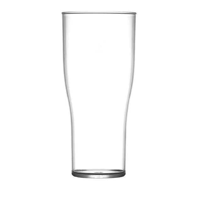 BBP Polycarbonate Nucleated Pint Glasses CE Marked (Pack of 48) - U403  BBP