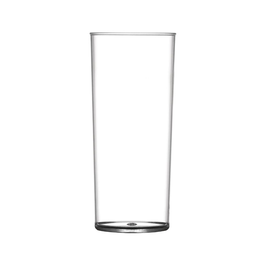 BBP Polycarbonate Hi Ball Glasses 340ml CE Marked (Pack of 48) - U405  BBP