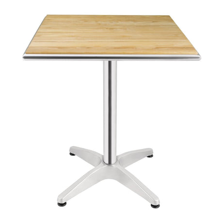 Bolero Ash Top Table Square 600mm (Single) - U430  Bolero