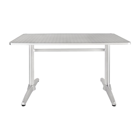 Bolero Double Pedestal Table Rectangular 1200mm - U432  Bolero