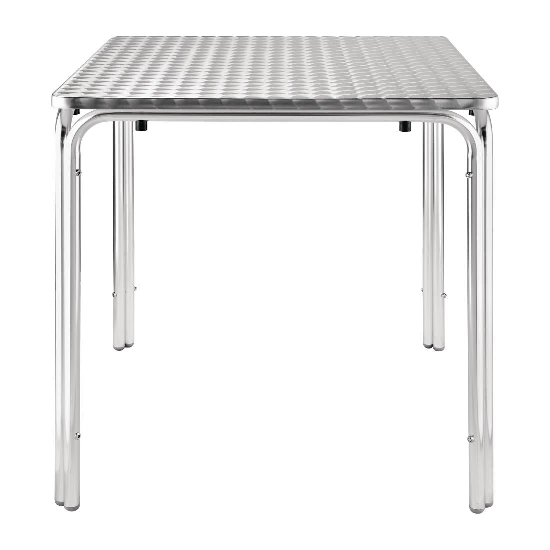 Bolero Square Stacking Table Stainless Steel 700mm - U505  Bolero