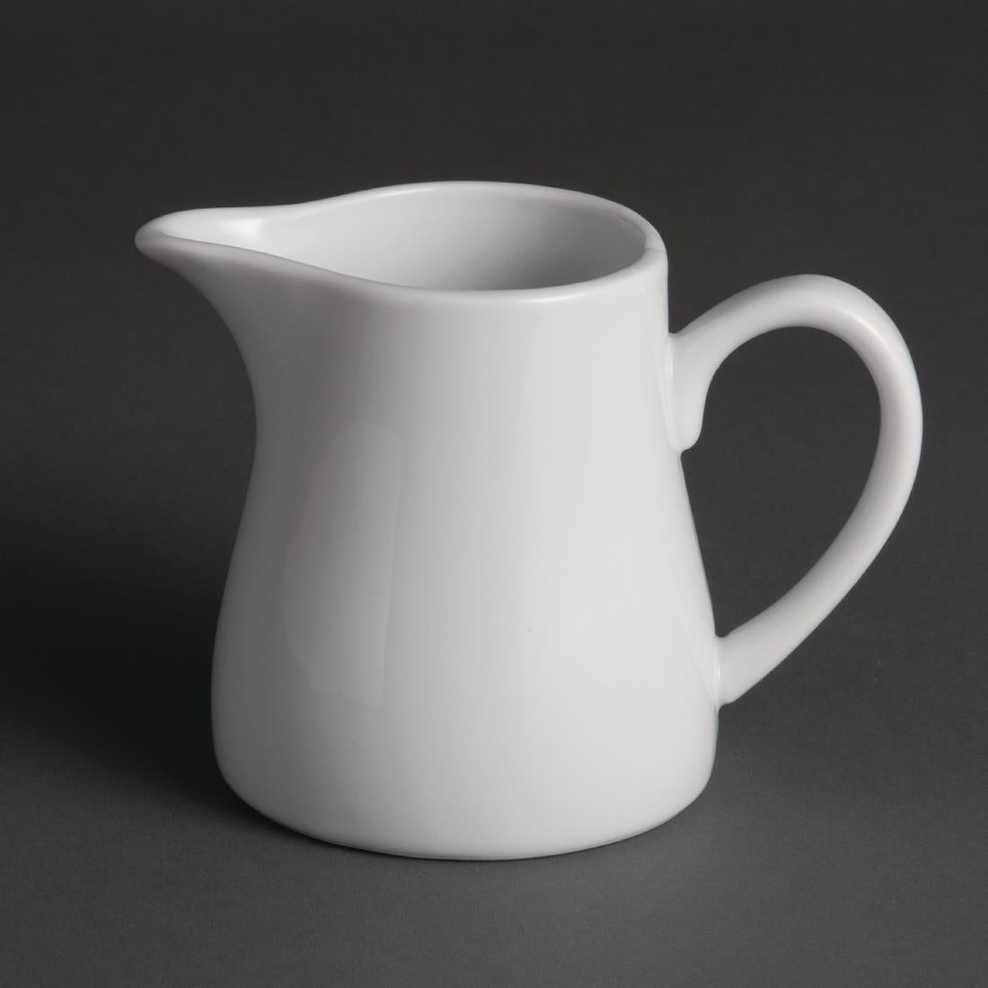 Olympia Whiteware Cream and Milk Jugs 305ml (Pack of 6) - U821  Olympia