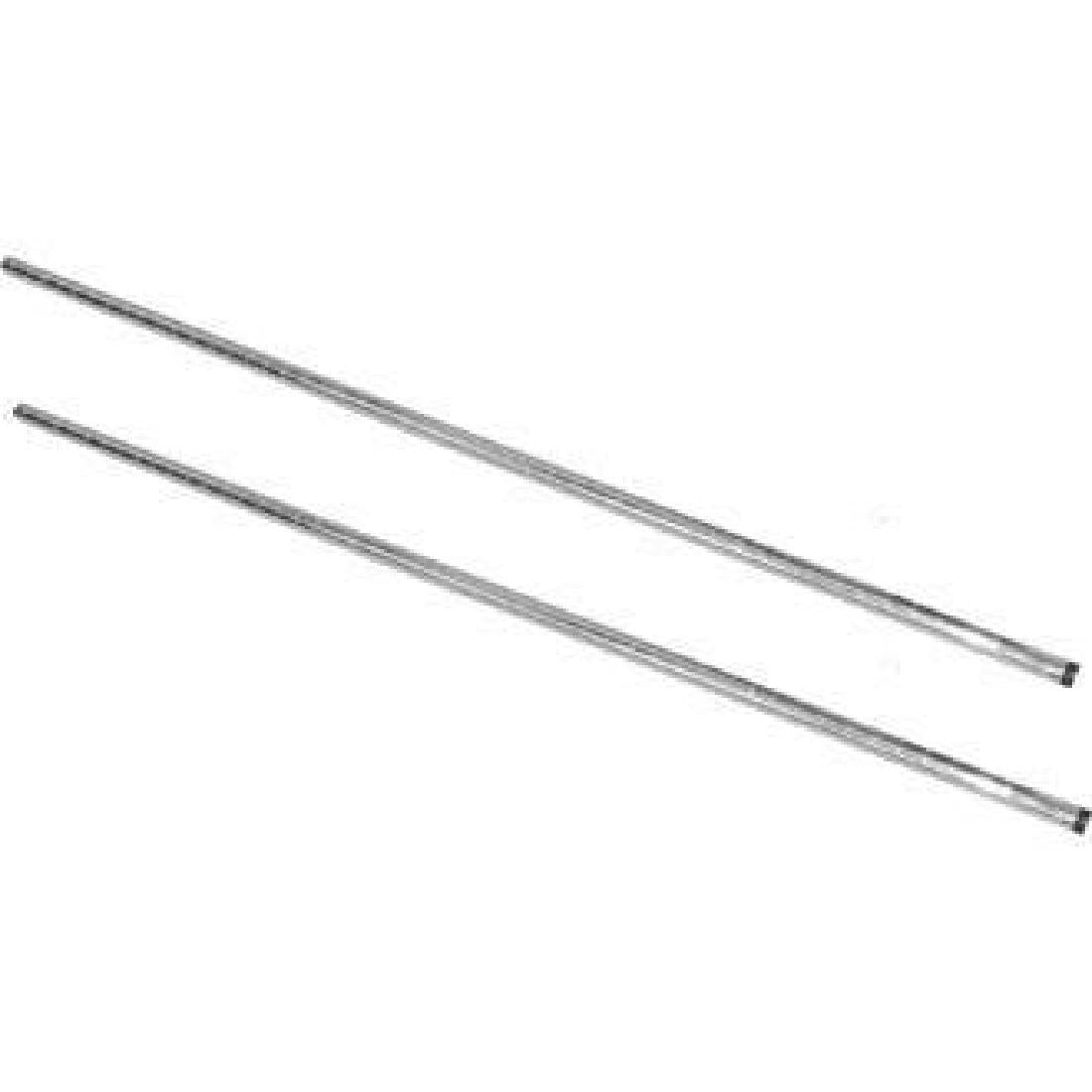 Vogue Chrome Upright Posts 1270mm (Pack of 2) - U887  Vogue