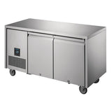 Polar U-series 2-door freezer counter 267L - UA006