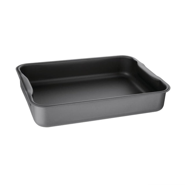 Vogue Anodised Aluminium Roasting Dish 370mm - C058 Pans & Pots Vogue