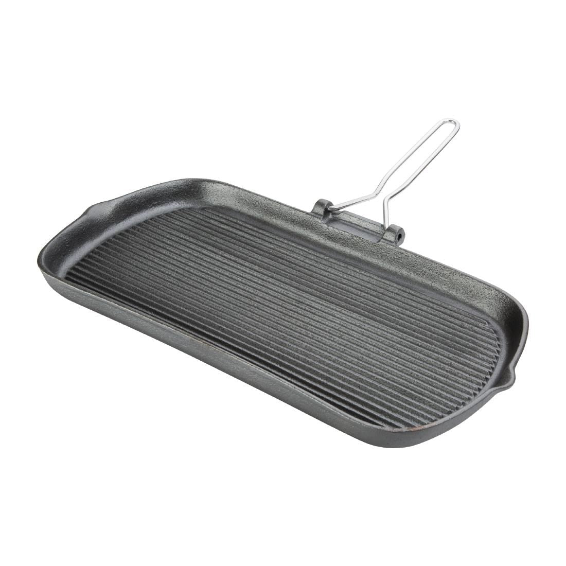 Vogue Cast Iron Grill Pan - K417 Oven to Table Vogue