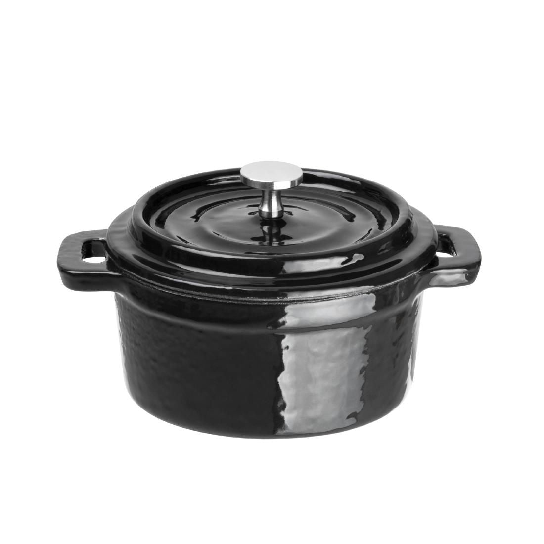 Vogue Cast Iron Round Mini Pot - Y259 Table Presentation Vogue