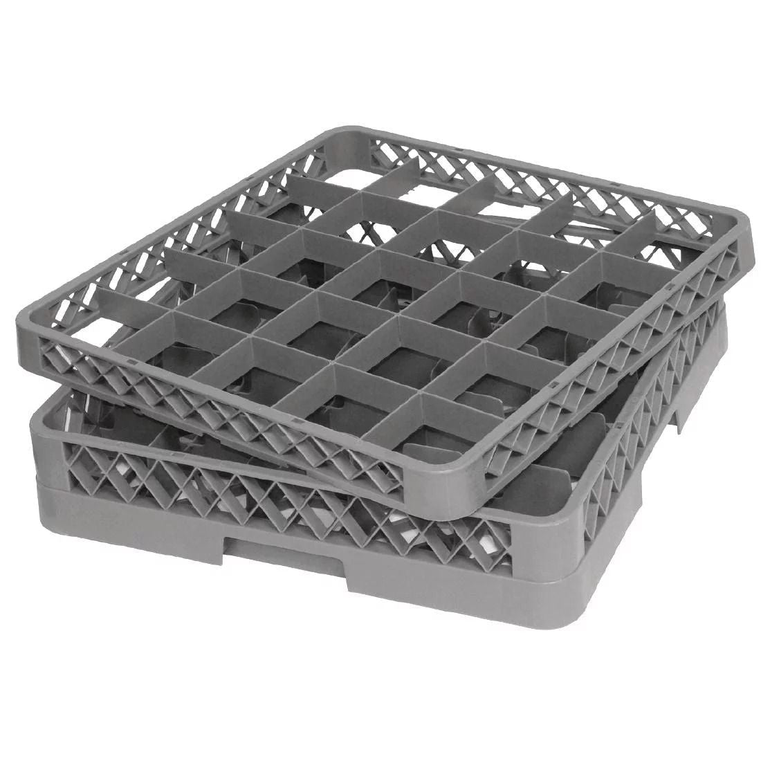 Vogue Glass Rack 25 Compartments - F613 Baskets and Racks Vogue