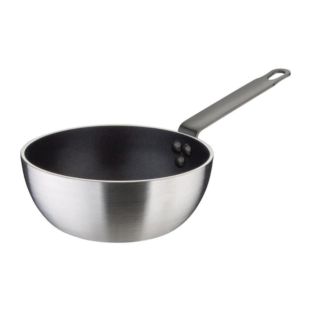 Vogue Non Stick Aluminium Flared Saute Pan 200mm - T298 Pans & Pots Vogue