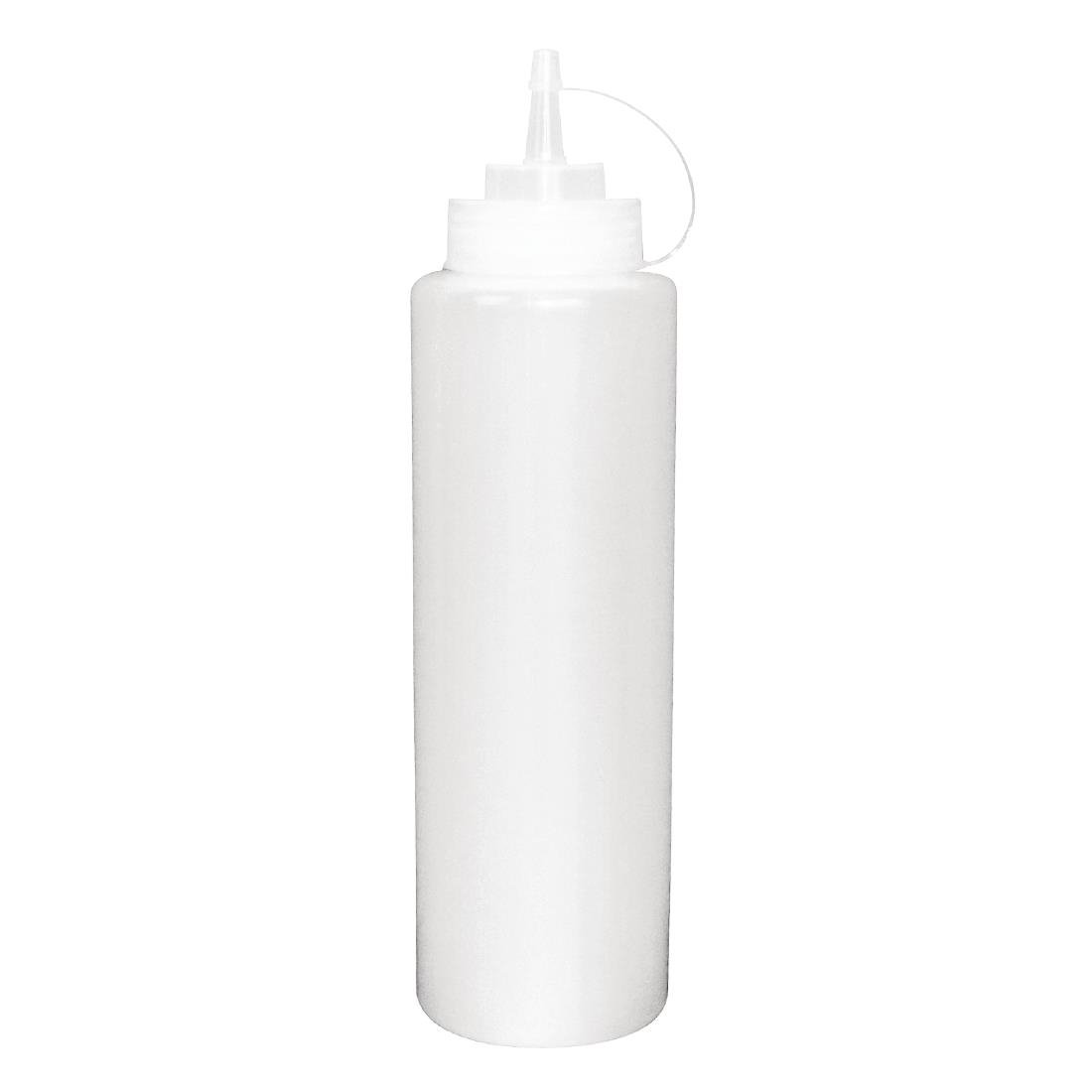 Vogue Clear Squeeze Sauce Bottle 12oz - K657  Vogue