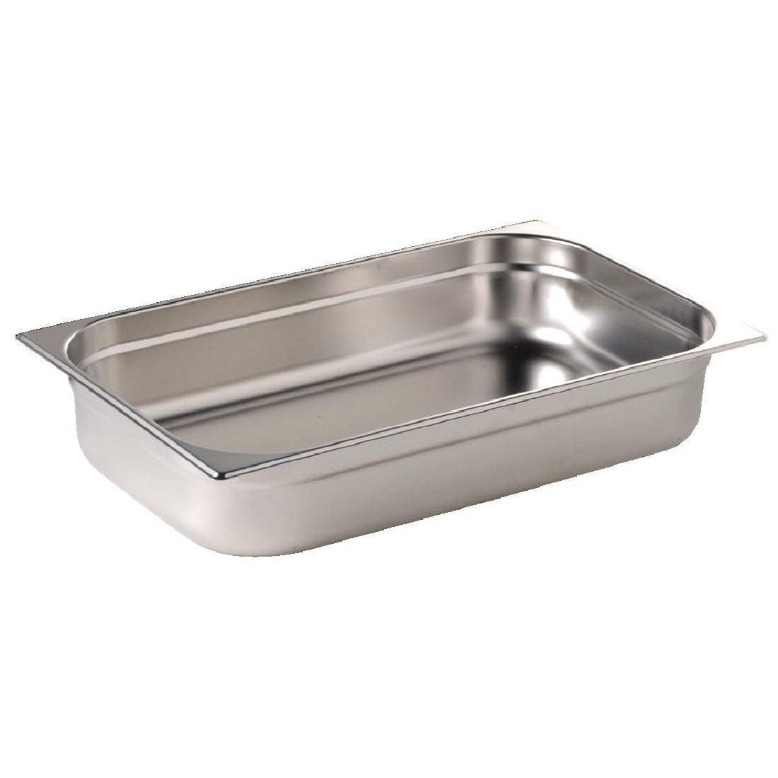 Vogue Stainless Steel 1/1 Gastronorm Pan 65mm - K903 GN Gastronorm Pans Vogue