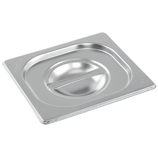 Vogue Stainless Steel 1/6 Gastronorm Lid - K993 GN Gastronorm Pans Vogue