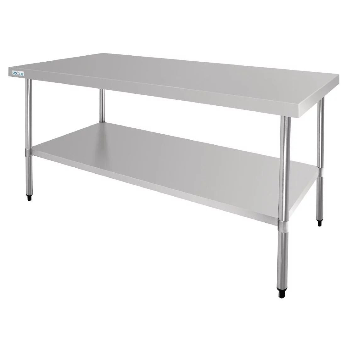 Vogue Stainless Steel Centre Table 1800mm - GL279 Stainless Steel Centre Tables Vogue