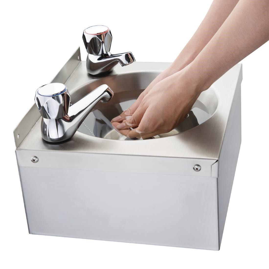 Vogue Stainless Steel Hand Wash Basin - P088 Hand Wash Sinks Vogue