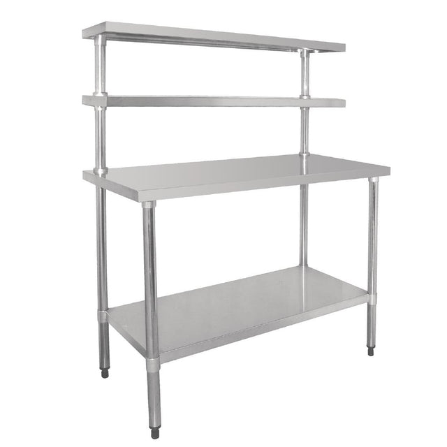 Vogue Stainless Steel Prep Station 1200x600mm - CC359 Stainless Steel Prep Stations Vogue