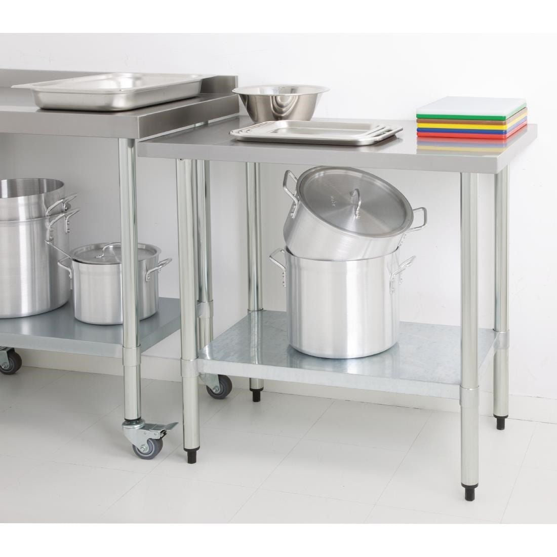 Vogue Stainless Steel Table 1200mm - GJ502 Stainless Steel Centre Tables Vogue