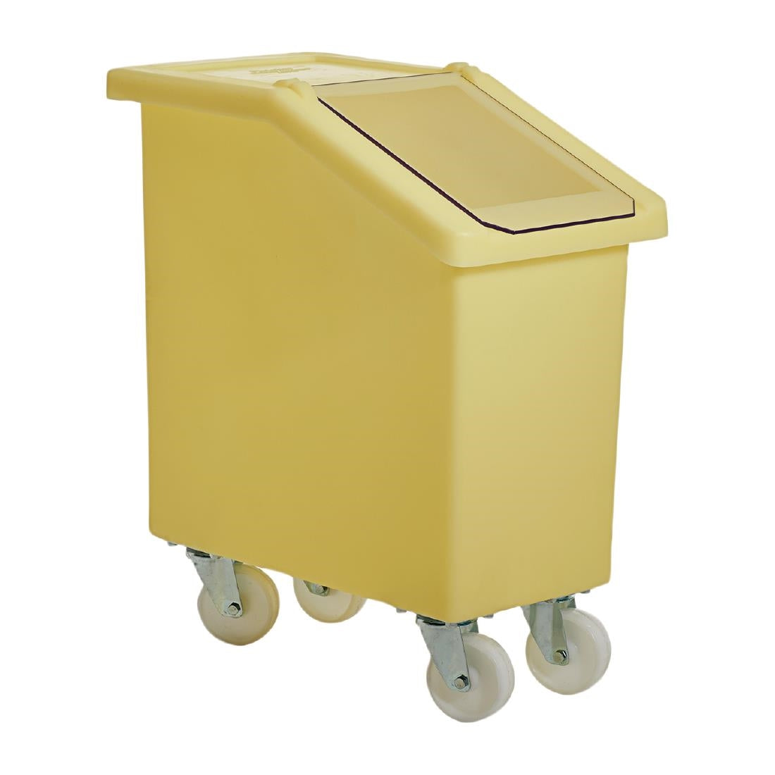 Mobile Ingredient Bin 65Ltr Yellow - W778  Fletcher