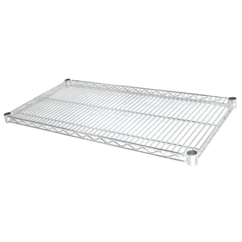 Wire Shelves 1220x 457mm - U890 Chrome Wire Shelving and Racking Accessories Vogue