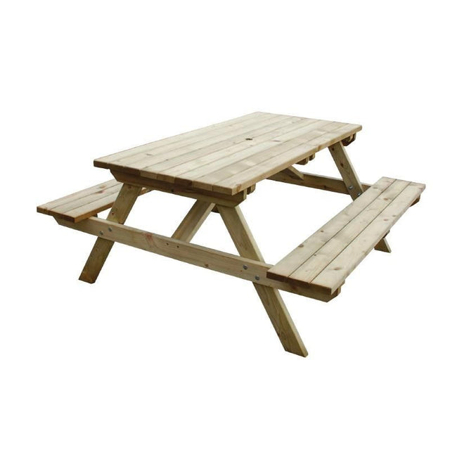 Wooden Picnic Bench 5ft - CG095 Picnic Benches Rowlinson