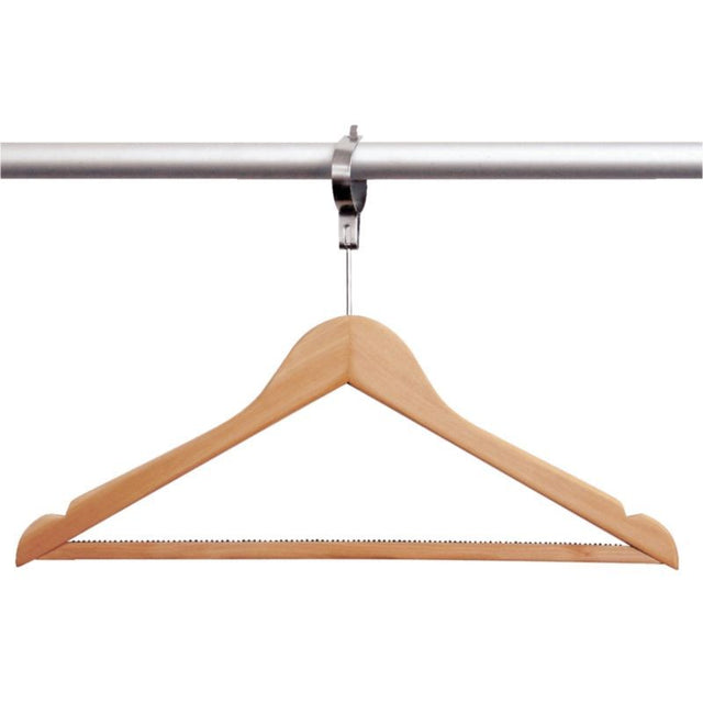 Wooden Security Hanger - T858 Cloakroom Systems Bolero