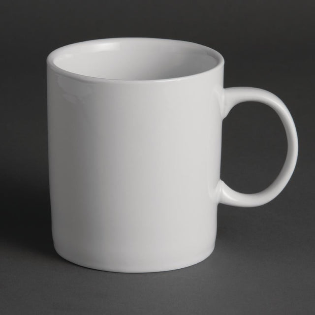 Olympia Whiteware Standard Mugs 483ml 17oz (Pack of 12) - Y110  Olympia