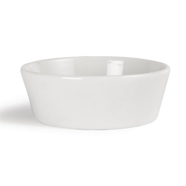 Olympia Whiteware Miniature Circle Dishes 75mm (Pack of 12) - Y135  Olympia