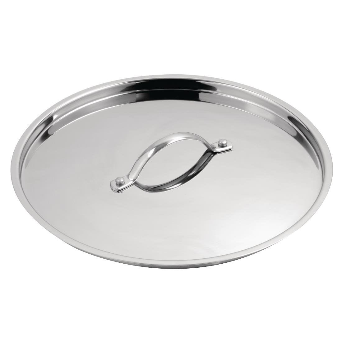 Vogue Stainless Steel Lid 18cm - Y427  Vogue