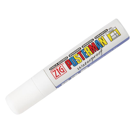 Securit Posterman 15mm All Weather Chalk Marker White - Y976  Securit