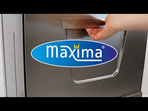 Maxima Unterbaugeschirrspüler – 50 x 50 cm – mit Ablauf, Klarspüler und Seifenpumpen – 230 V – 09201005