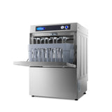 Maxima  Glass Washer - 35 x 35cm - with Drain, Rinse Aid and Soap Pump  - 09200995